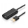 Kabel USB UGREEN Kabel przedłużający USB 2.0 US121 aktywny 20m czarny